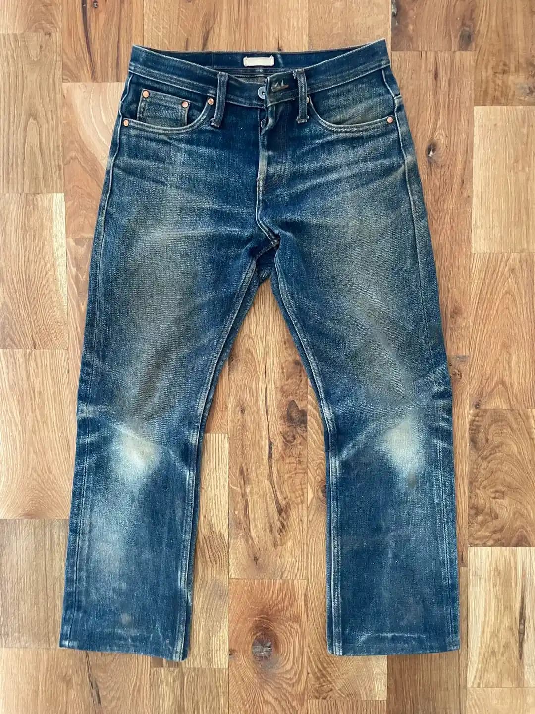 Unbranded 321 21oz Mavi Ticker Denim: 6 Ay Kullanım ve Solma İncelemesi
