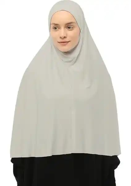 Altobeh Hazır Türban Peçeli Pratik Eşarp Karşılaştırması Koyu Krem ve Siyah Modelleri