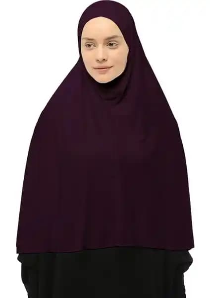 Altobeh Hazır Türban ve Eşarp Modelleri Karşılaştırması Mürdüm ve Siyah Renk Seçenekleri