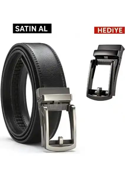 Erkek Kemerleri Karşılaştırması: Bosskan Otomatik Raylı ve DeFacto Dikdörtgen Toka Kemerleri