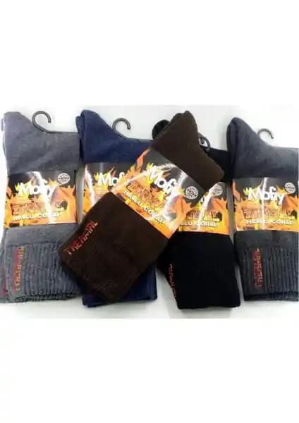 Mofiy Erkek Termal Havlu Çorap ve TrendCorap Kışlık Kalın Çorap Karşılaştırması