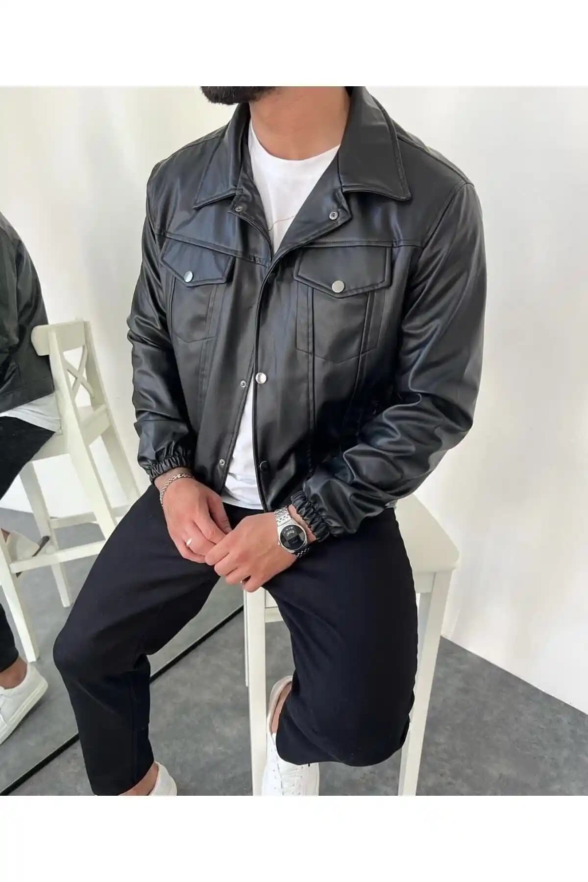 İlkcet Moda ve Moderk Oversize Deri Ceket Karşılaştırması Hangi Model Daha Uygun