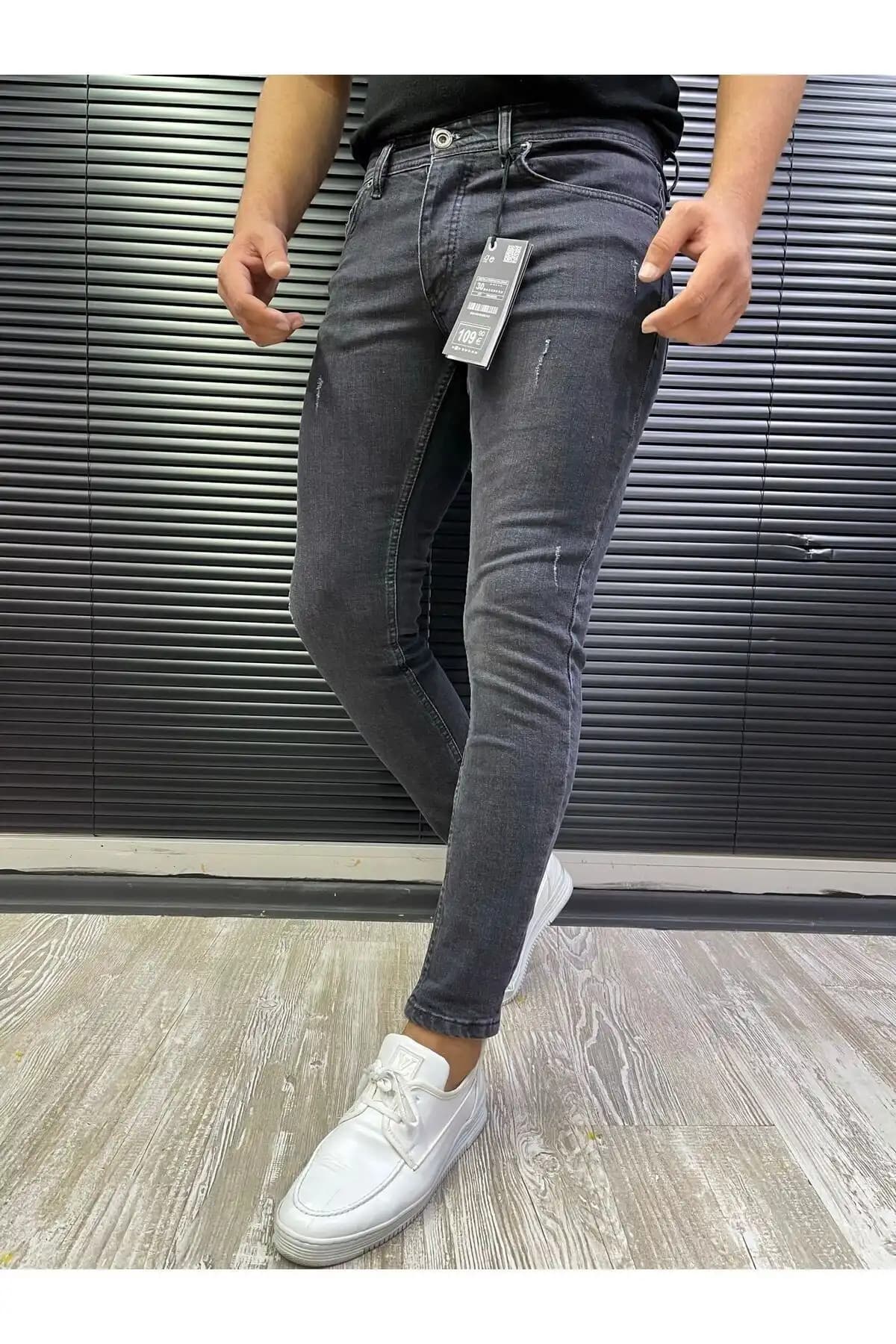 OneZero Erkek Skinny Fit Pantolonları Karşılaştırması Gri ve Mavi Yeşil Renk Seçenekleri 1