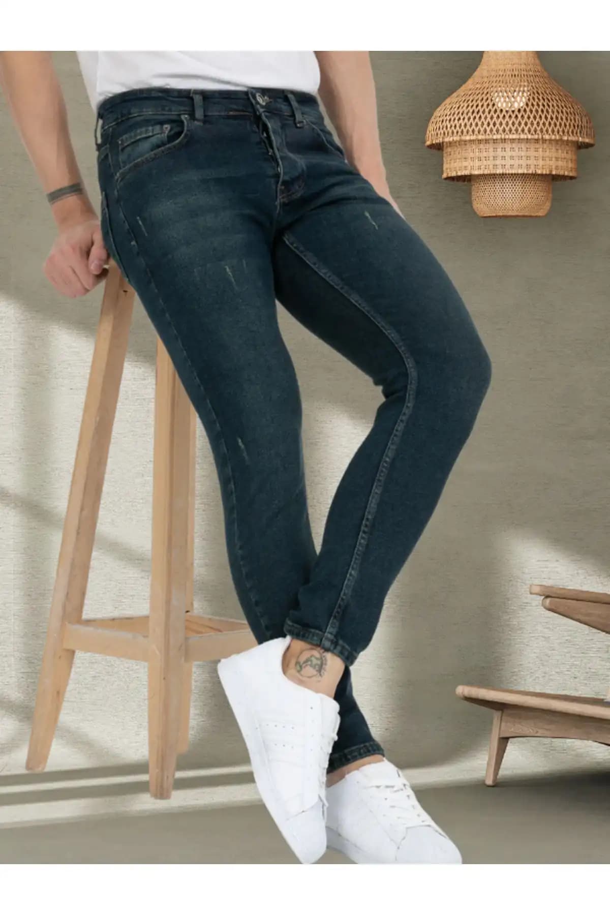 OneZero Erkek Skinny Fit Pantolonları Karşılaştırması Gri ve Mavi Yeşil Renk Seçenekleri 2