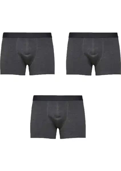 John Lion Erkek Premium Likralı Boxer Karşılaştırması Füme ve Gri Modelleri
