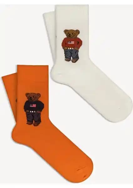 Mono Socks Teddy Bear Desenli Pamuklu Çoraplar ve 4'lü Classic Setleri Karşılaştırması