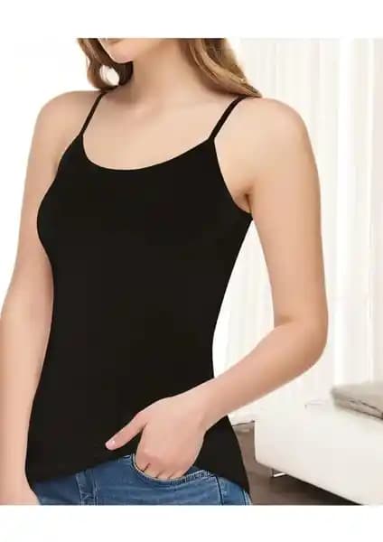 Mostess Siyah Bayan Ip Askılı Atlet ve Pierre Cardin 2'li Atlet Karşılaştırması