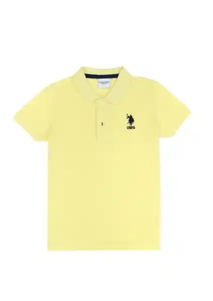 U.S. Polo Assn. Erkek Çocuk Tişörtleri Karşılaştırması Açık Sarı ve Lacivert Modelleri