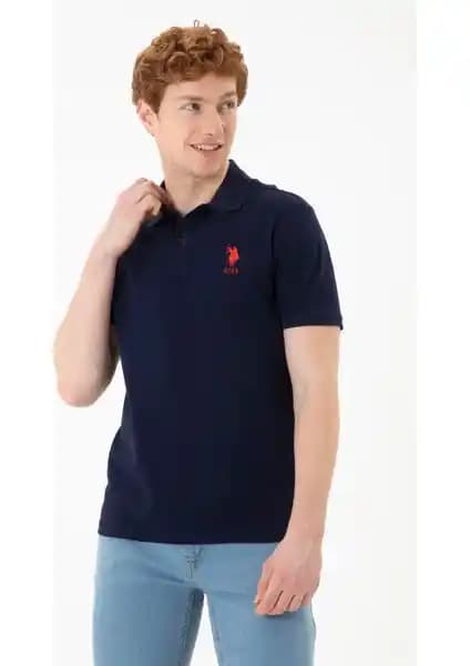 US Polo Assn. Erkek Lacivert ve Beyaz Polo Yaka Tişörtleri Karşılaştırması