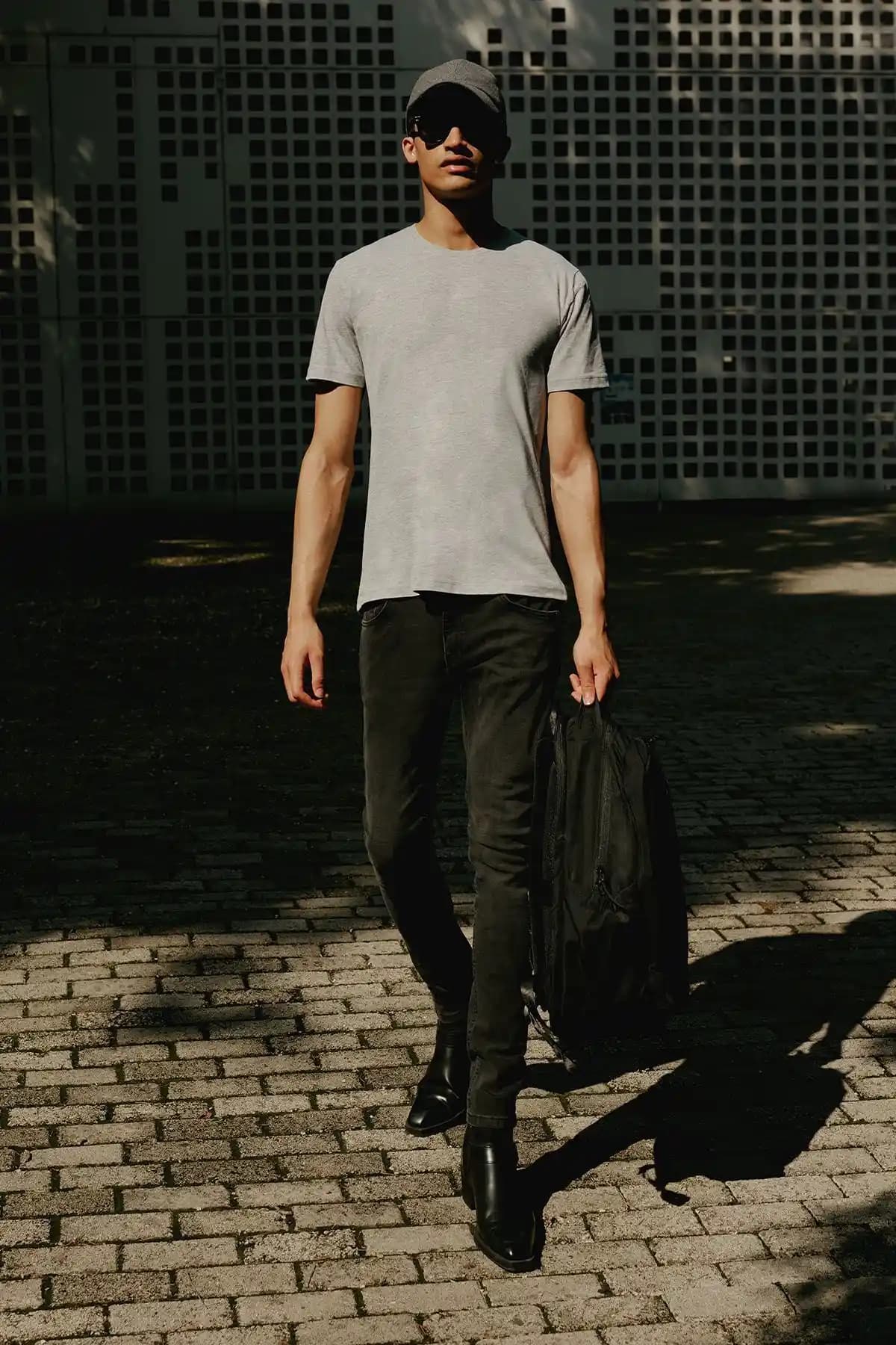 AC&Co Altınyılz Classics Erkek Antrasit Slim Fit Dar Kesim Denim Pantolon