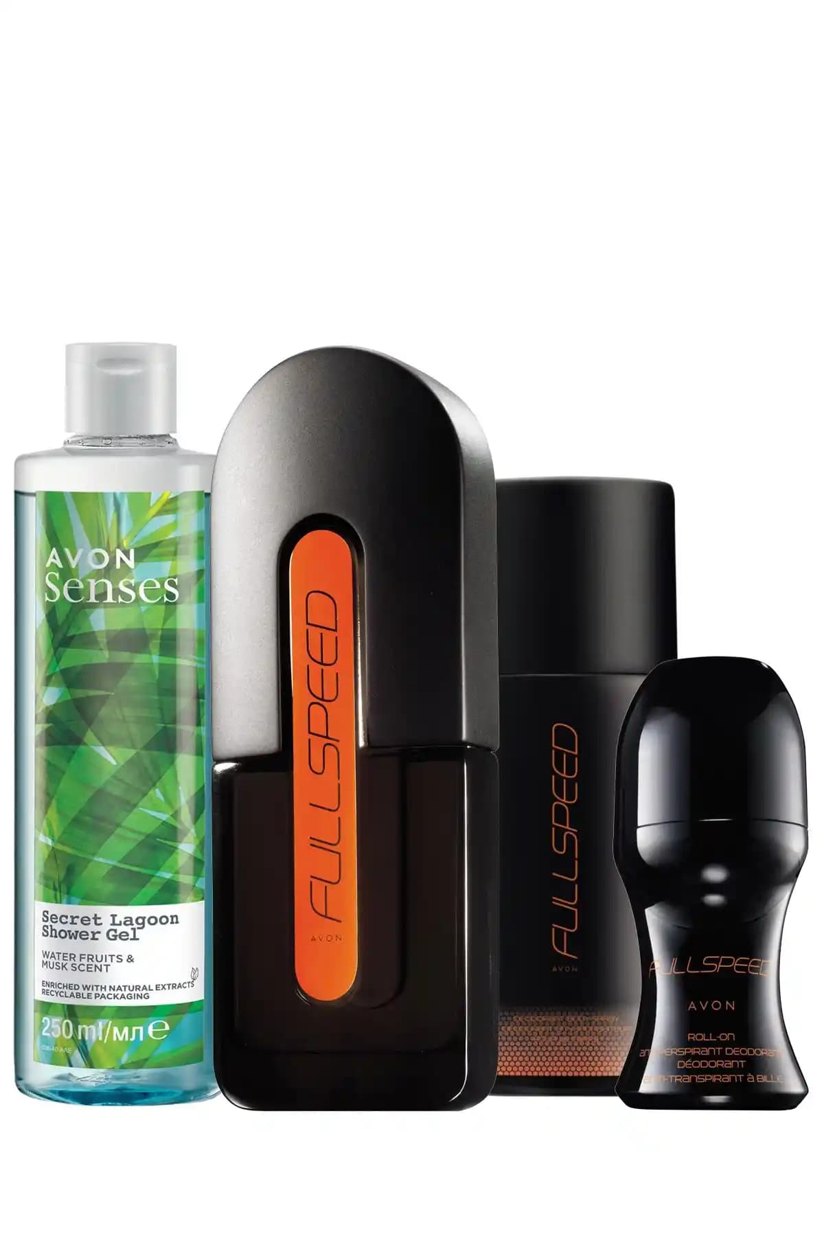 Avon Full Speed Erkek Parfüm Deodorant ve Duş Jeli Seti Günlük Tazelik İçin Ideal Çözüm