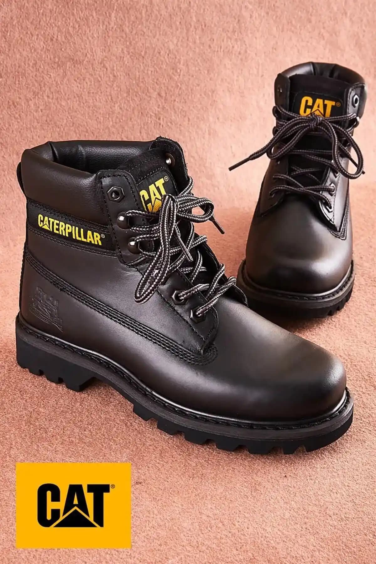 Caterpillar Erkek Colorado Black Deri Bot: Şıklık ve Konfor Bir Arada