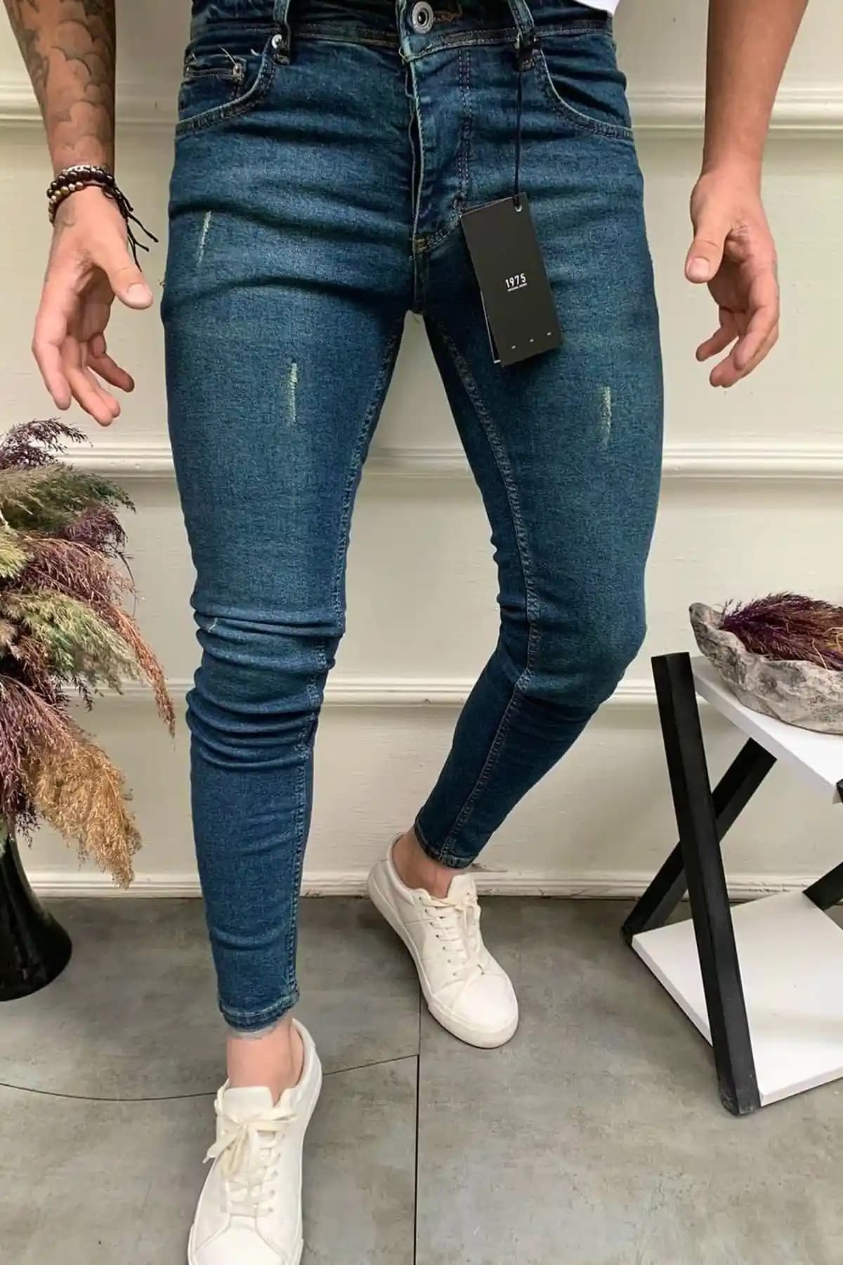 DOPPİO'N DENİM Erkek Yeşil Slim Fit Dar Paça Kot Pantolon Özellikleri ve Kullanım İpuçları