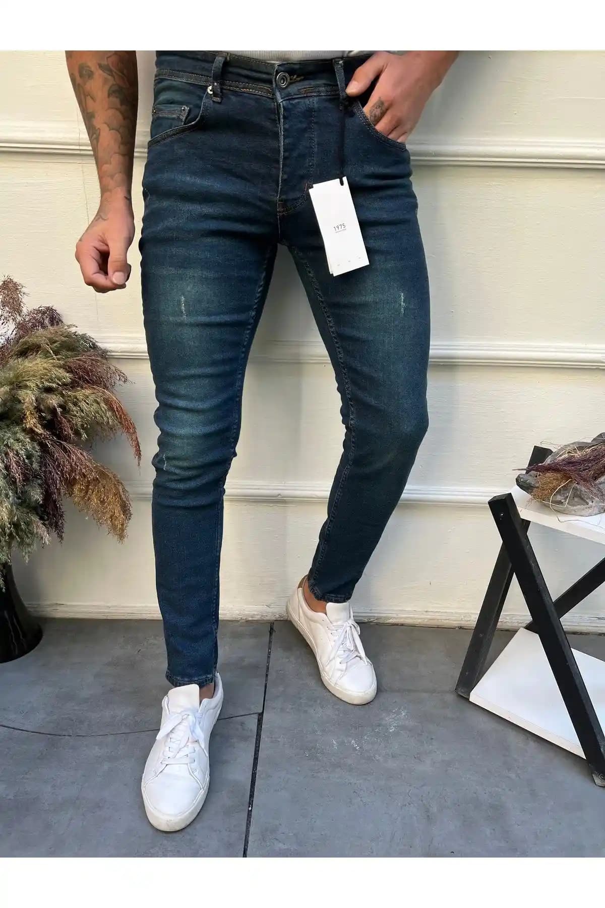 EnerjİN Erkek Skinny Fit Likralı Yeşil Kot Pantolon İncelemesi ve Özellikleri