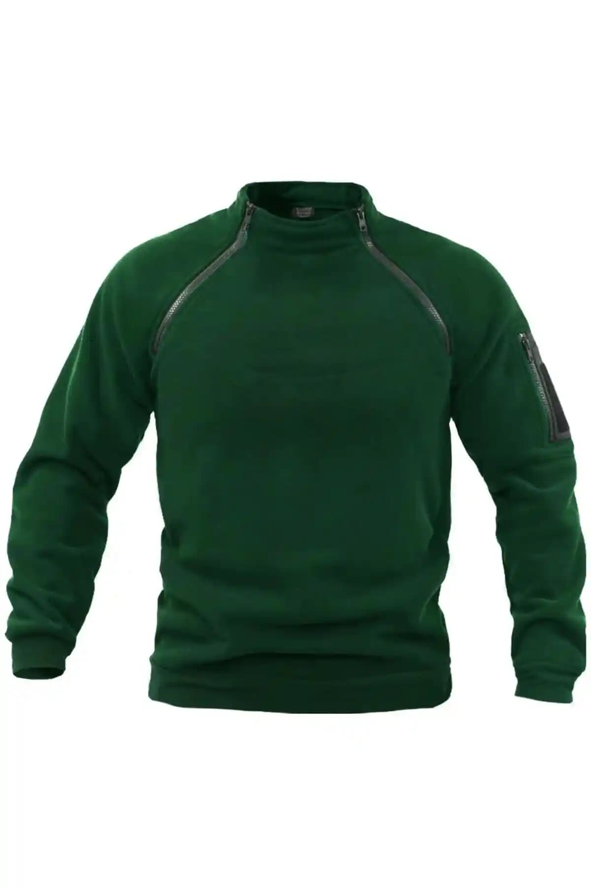 GENIUS STORE Erkek Polar Outdoor Fermuarlı Kombat Polar - Dayanıklı ve Şık Tasarım