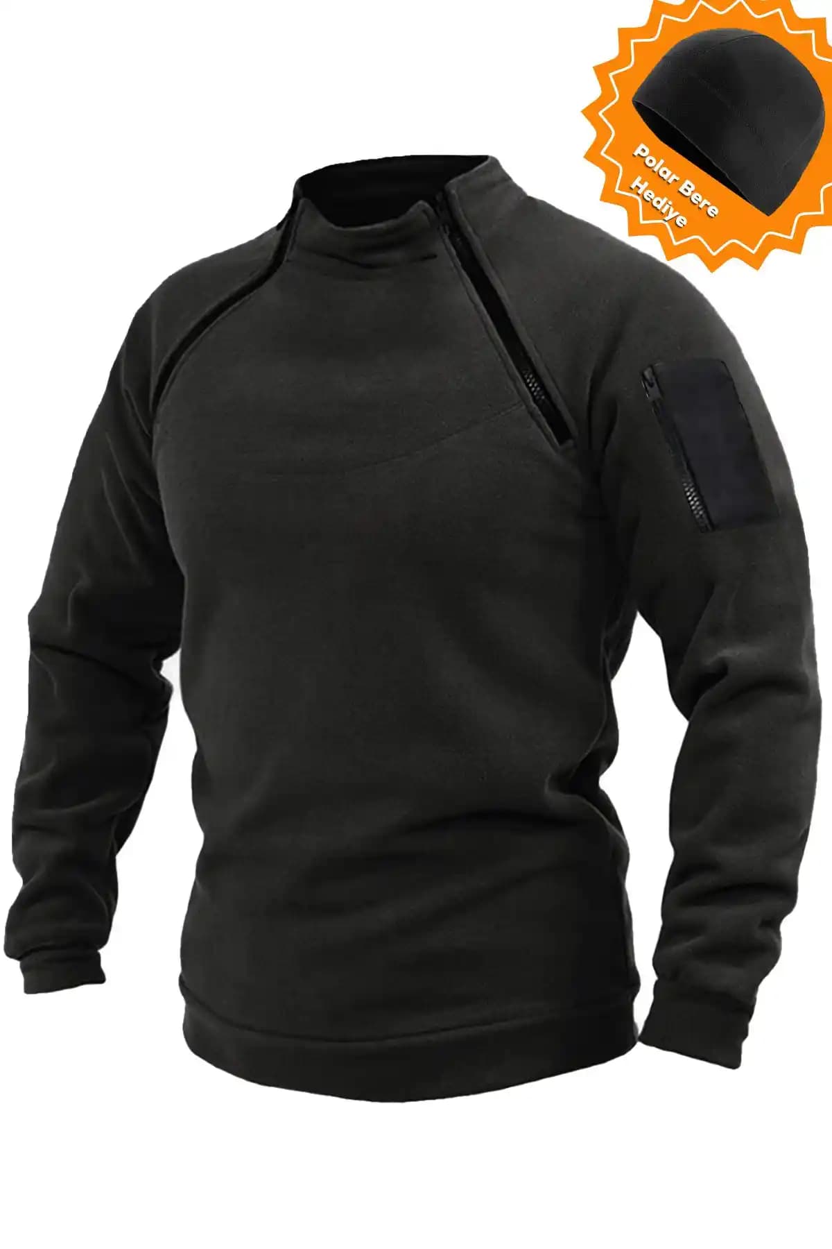 Ghassy Co Erkek Airforce Tactical Thermal Tech Polar: Fonksiyonel ve Şık Soğuk Hava Giyim Seçeneği