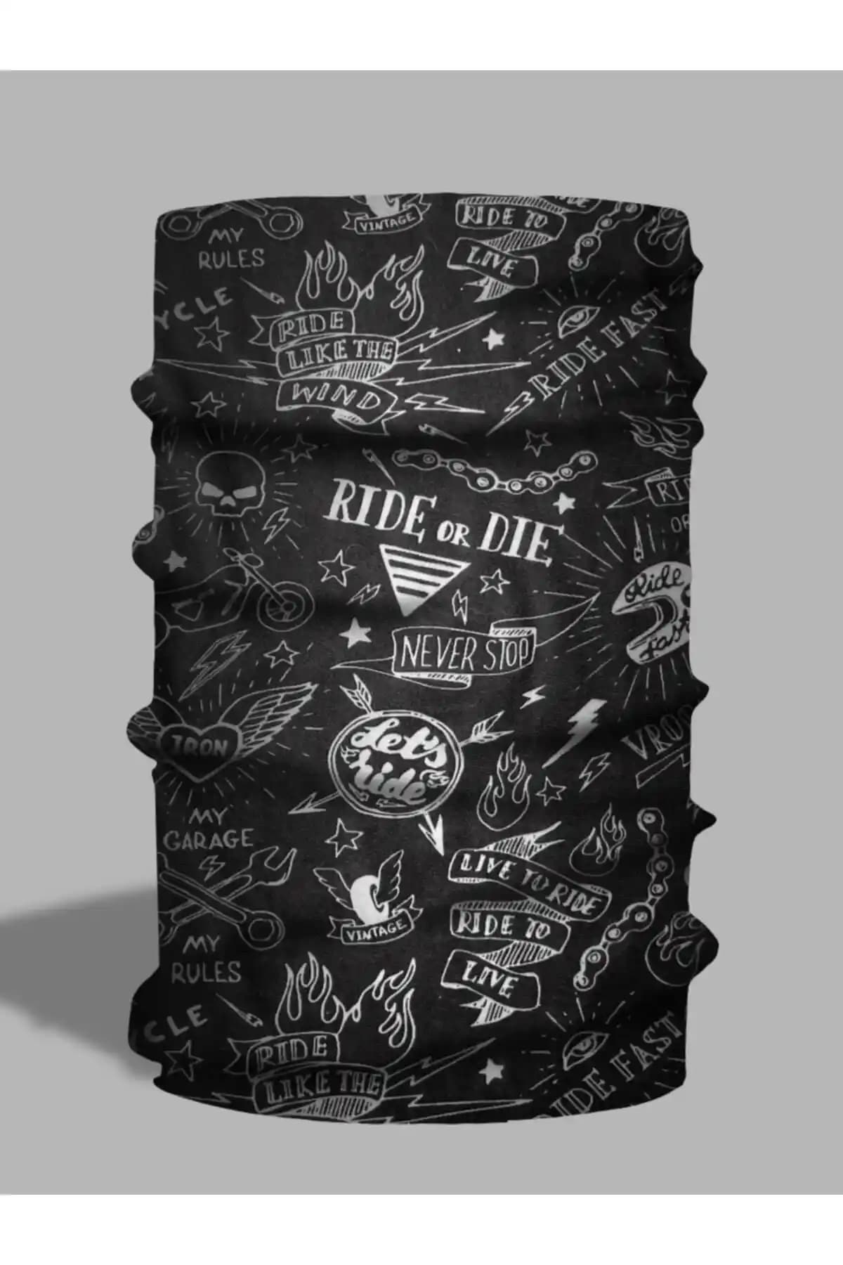 LU&MA Ride Or Die Motorcu Boyunluk Güçlü, Çok Fonksiyonlu ve Şık Tasarım