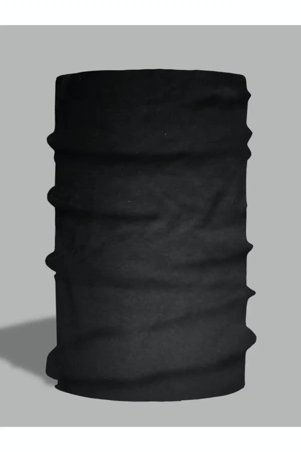 LU&MA Siyah Desensiz Boyunluk Çok Fonksiyonlu Dayanıklı ve Hafif Outdoor Aksesuarı