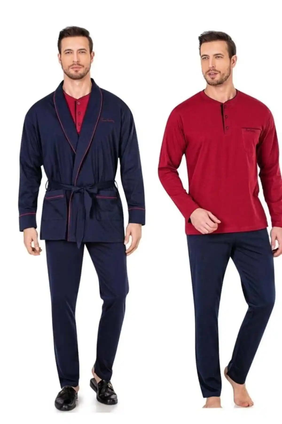 Pierre Cardin Erkek Penye Çeyiz Pijama Seti: Şık ve Rahat Ev Giyim Seçeneği