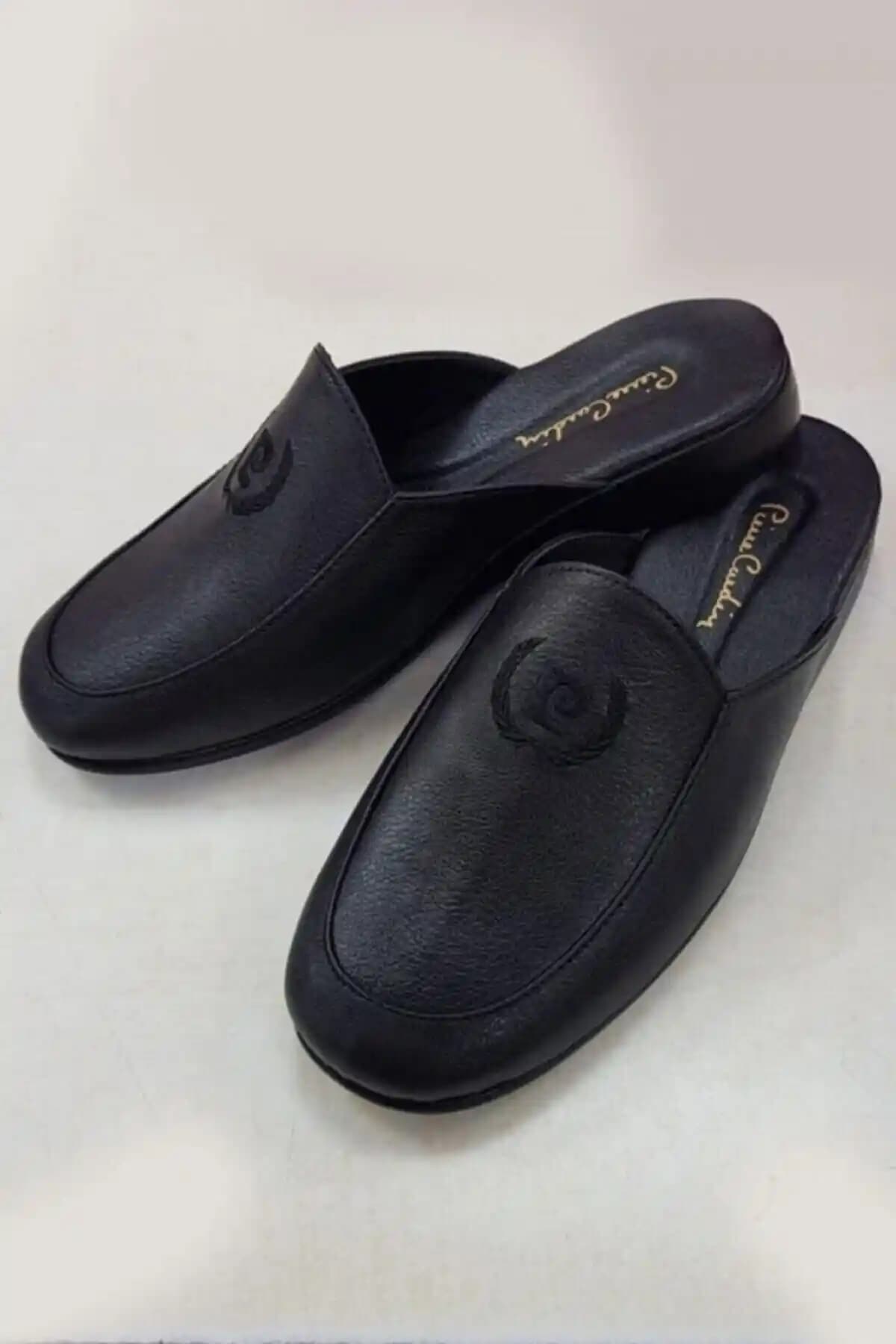 Pierre Cardin Hakiki Deri Unisex Terlik 289 Şık ve Rahat Kullanım İçin Uygun