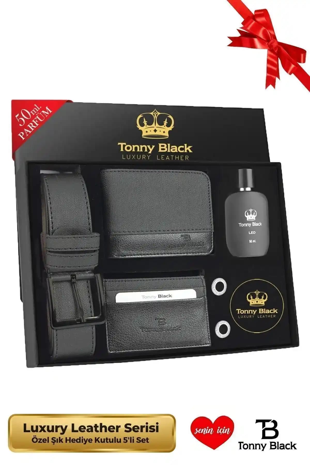 Tonny Black Erkek Hediye Seti: Şıklık ve Fonksiyonellik Bir Arada Günlük ve Özel Günler İçin