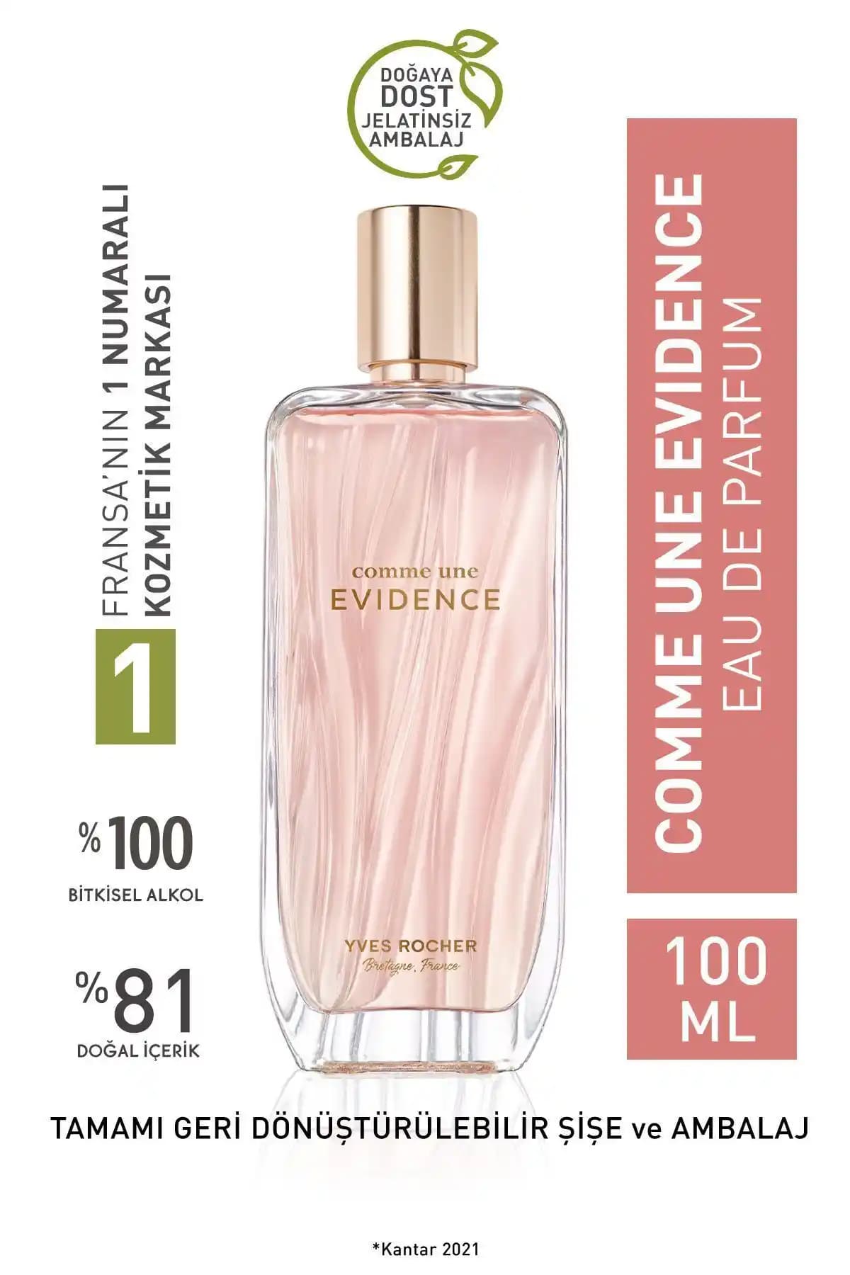 Yves Rocher Comme une Evidence: Unutulmaz Çiçeksi Parfüm Deneyimi
