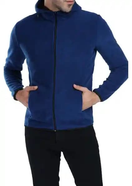 Ghassy Co Erkek Kapşonlu Cepli Polar: Şık ve Fonksiyonel Soğuk Hava Kıyafeti