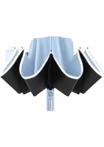 İvy Stationery Otomatik Katlanabilir Şemsiye Dayanıklı ve Şık Tasarımıyla Günlük Kullanım İçin Uygun