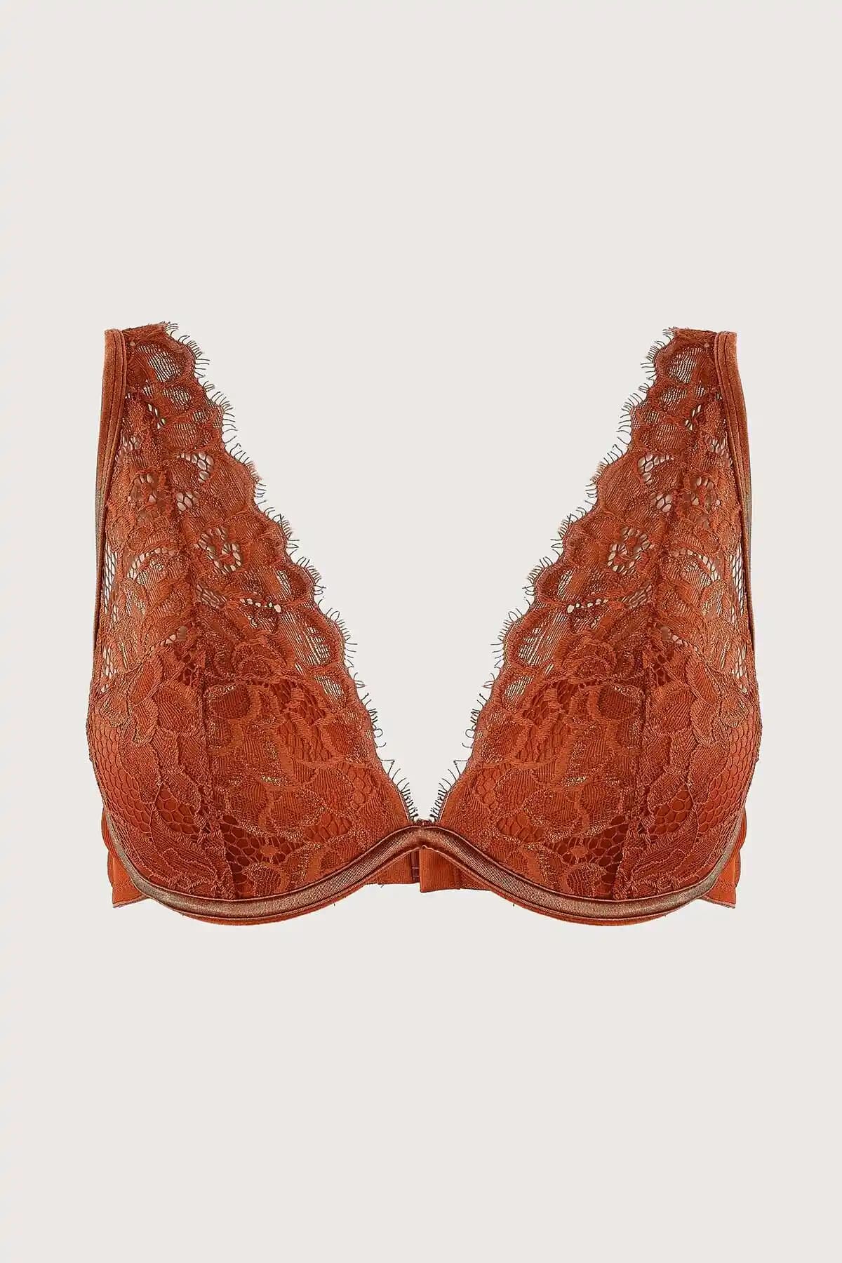 Loya Tarçın Rengi Caroline Sütyen: Şıklık ve Konforun Buluşması Günlük Kullanım İçin