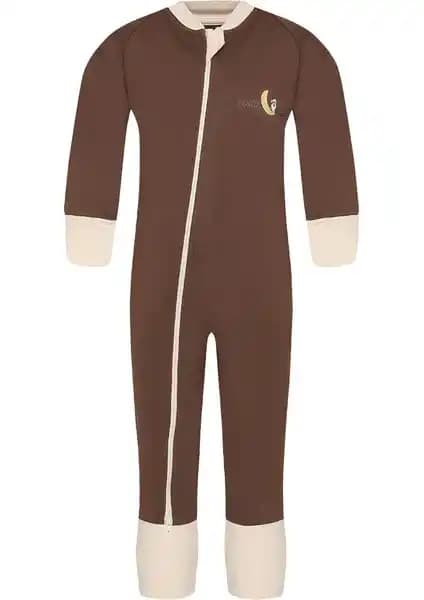 Luna di Cotone Pamuklu Bebek Uyku Tulumu 1.0 Tog Güvenli ve Konforlu Uyku Çözümü