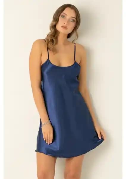 Miorre Doremi Saten Mini Askılı Gecelik: Şıklık ve Konforun Buluşması