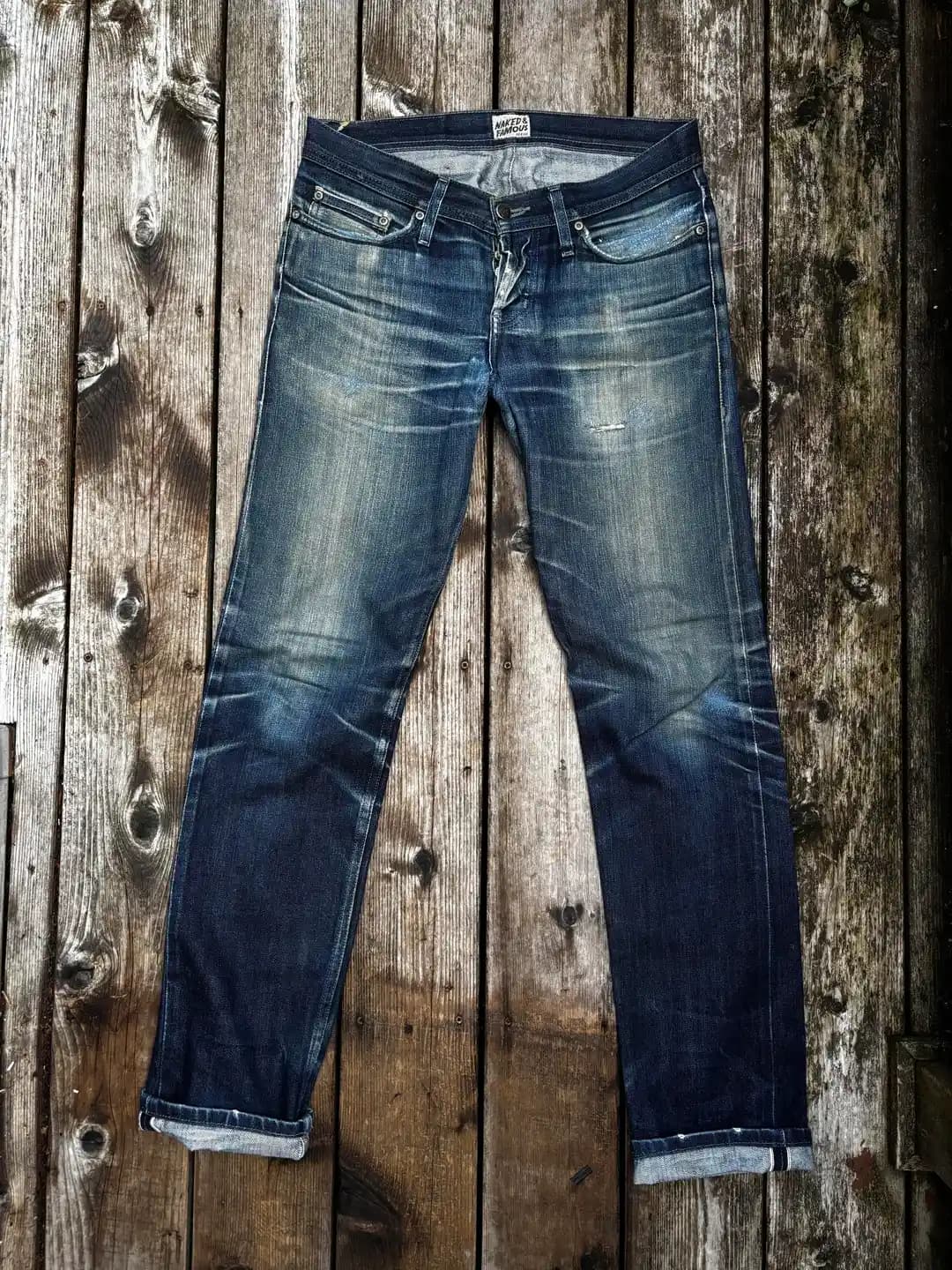 N&F Weird Guy Indigo Selvedge 2008: Dayanıklı Denim ve Uzun Süreli Kullanım Özellikleri