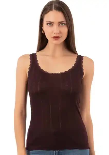 Özkan Underwear Kadın Transferli Ribana Atlet: Rahat ve Şık İç Giyim Seçeneği