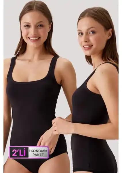 Pierre Cardin 2'li Siyah Pamuklu Atlet Seti Günlük Kullanım İçin Uygun ve Şık Tasarım