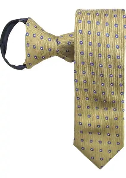 Prokravat Puanlı Fermuarlı Kravat: Kolay Kullanımlı ve Şık Erkek Aksesuarı