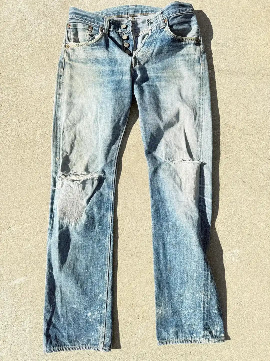 Sugar Cane 1947 Model Kot Pantolonun 14 Yıllık Kullanımı ve Aşınma Analizi