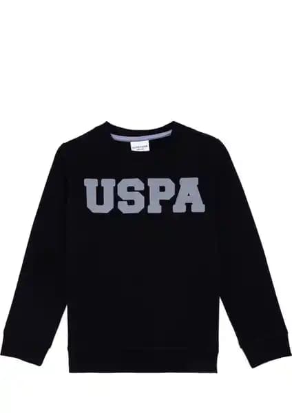 U.S. Polo Assn. Erkek Çocuk Siyah Sweatshirt: Şık ve Konforlu Günlük Giyim Parçası