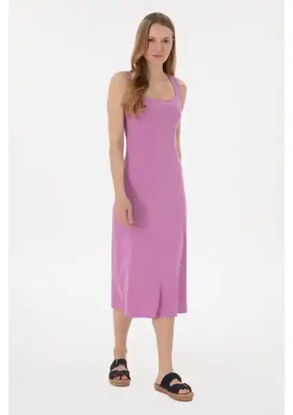 U.S. Polo Assn. Kadın Fuşya ve Nil Elbise Karşılaştırması Günlük ve Yazlık Kullanım