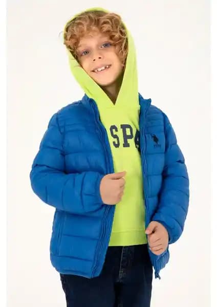 US Polo Assn Erkek Çocuk Kobalt Mont ve Koyu Sarı Hırka Karşılaştırması