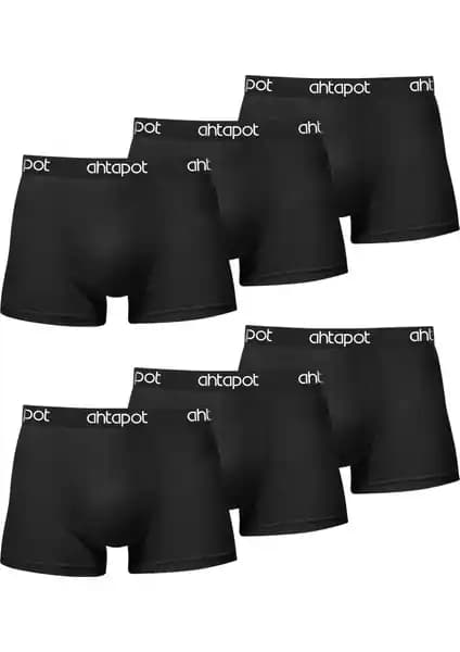 Ahtapot Collection 6'lı Likralı Erkek Boxer Seti Konfor ve Şıklık Sunan Tasarım
