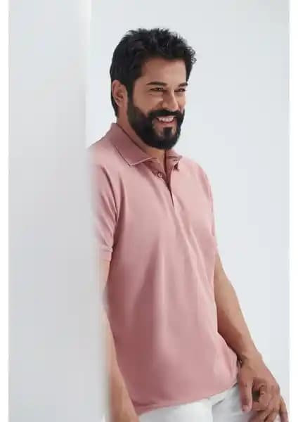 Altınyıl<dı>z Classics Erkek Gül Kurusu Polo Yaka Tişört: Şıklık ve Konforun Modern Buluşması