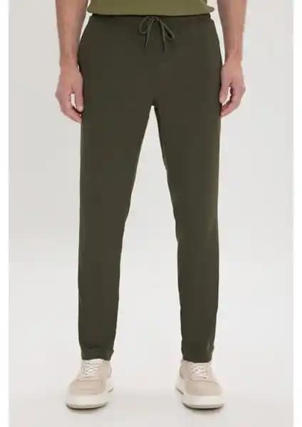 Altınyıl<dı>z Classics Erkek Haki Slim Fit Jogger Pantolon Modern ve Rahat Tasarım