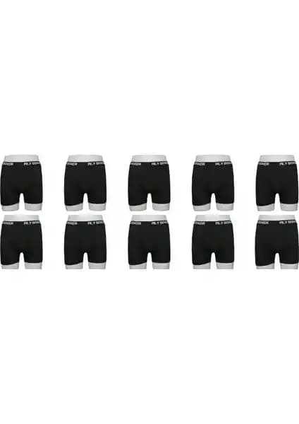 Aly Erkek Likralı 10'lu Boxer: Konfor ve Şıklık Sunan Günlük Kullanım İç Giyim Ürünü