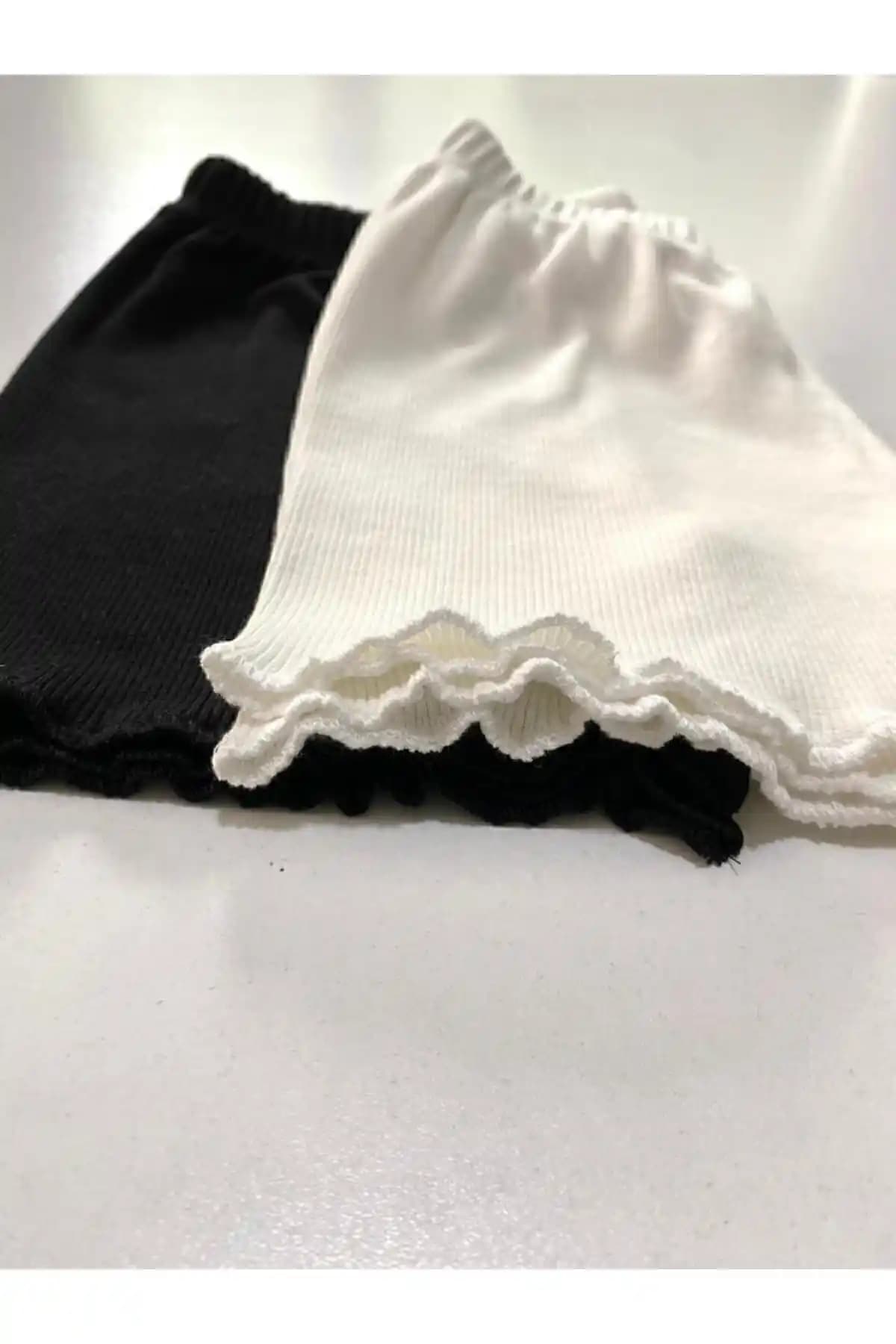 Ary Kız Bebek 2'li Salaş Şort Yaz Ayları İçin Rahat ve Şık Seçenek