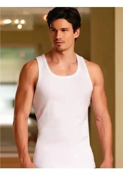 Berrak 1004 Klasik 6'lı Askılı Erkek Atlet: Konfor ve Şıklığın Modern Buluşması