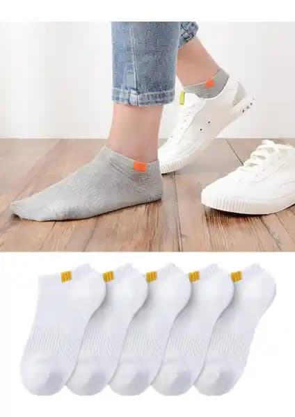 Bgk Unisex 5'li Spor Patik Çorap: Rahat ve Şık Günlük Spor Çorapları