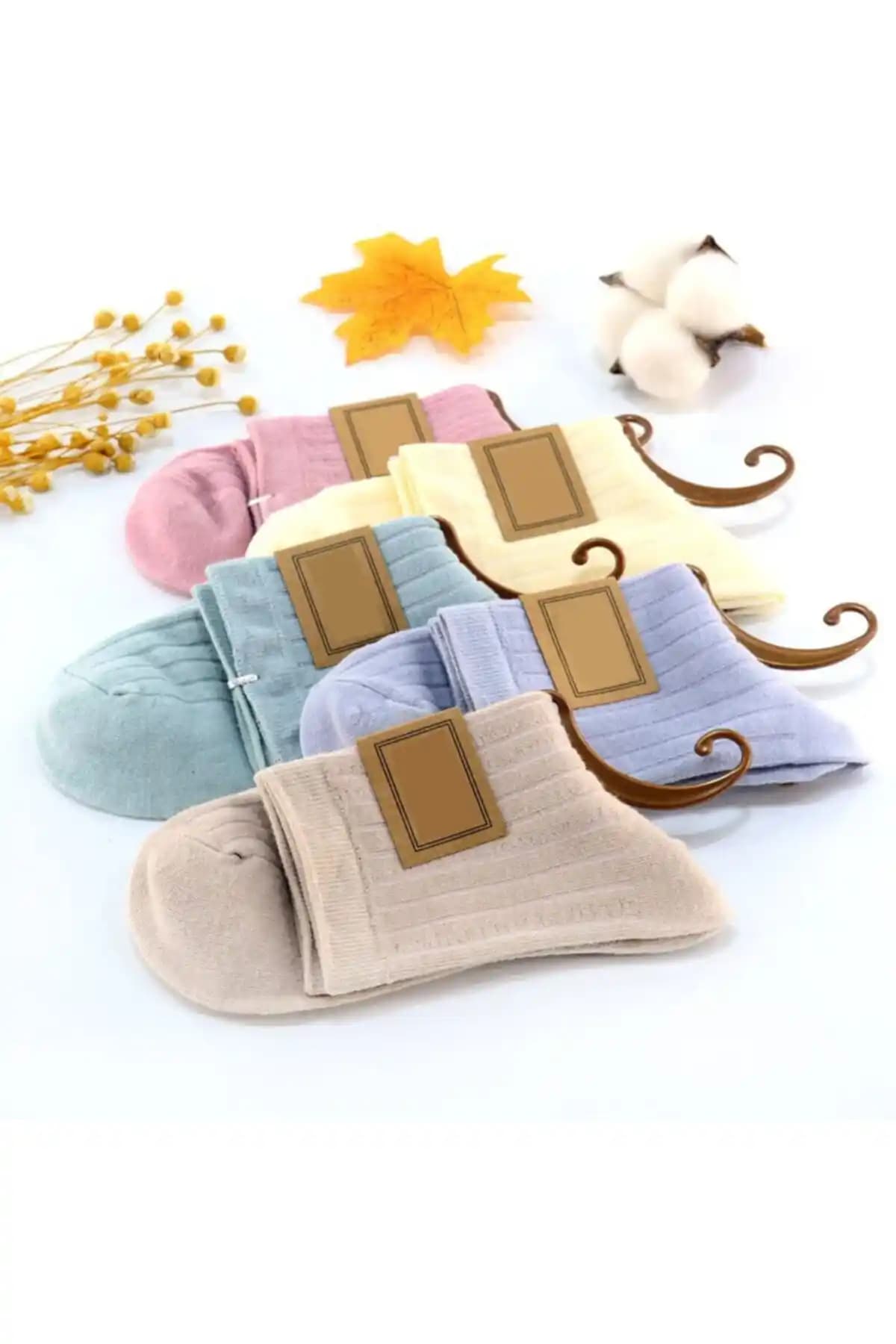 BGK Unisex Düz Renkli Çorap 5'li Seti Konfor ve Şıklığı Bir Arada Sunar