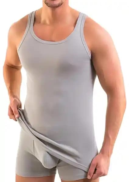 Boun Marche Erkek Atlet Premium 6'lı Penye Süprem Pamuk Konfor ve Şıklık Sunar