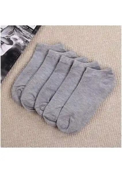 By Sweet 12 Çift Erkek Kadın Penye Sneakers Görünmez Patik Çorapları Günlük ve Spor Kullanımına Uygun