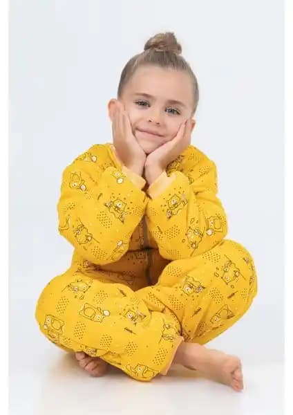 Cantoy Kalın Elyaf Dolgulu Çocuk Uyku Tulumu Güvenli ve Konforlu Uyku İçin Uygun